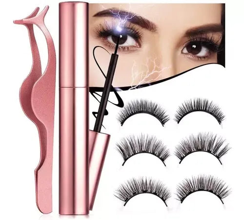 LashMag – Kit de Pestañas Magnéticas Reutilizables